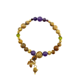 Pulsera uva tinta arena - Amatista